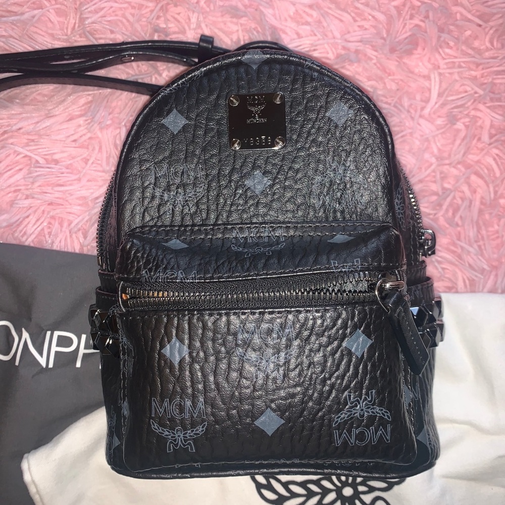 *SOLD* Mini mcm backpack